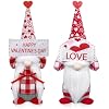 Red & White Buffalo Plaid Gnomes