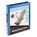 Office Depot Brand Heavy-Duty Easy Open D-Ring View Binder, 1" Rings, 54% Recycled, Blue