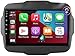 【4+64 GIGA】Car tablet Android 14 Compatibile Con je ep Renegade 2014-2022 Carplay integrato Wireless Android Auto Autoradio Stereo 9 pollici GPS navigatore WI-FI Bluetooth MirrorLink (4+64GB)