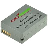 100 % compatible avec tous les appareils photo et chargeurs Canon NB-10L.