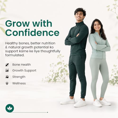 HERBAL DECK Height Veda Supreme Growth Formula 60 Capsules - Image 5