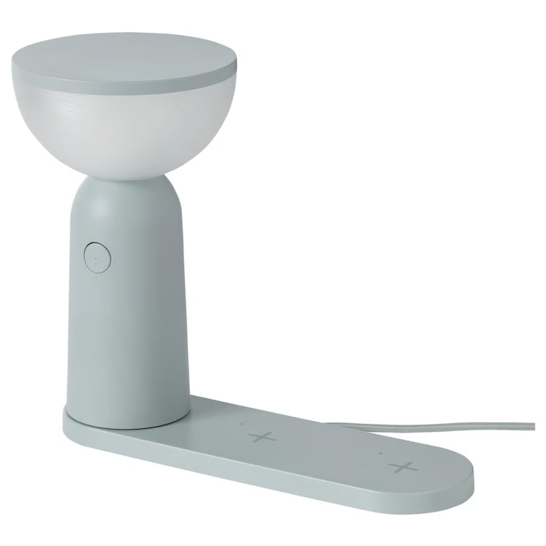 Ikea BETTORP LED Mobile lamp with Wireless Charging, dimmable Light Grey-Blue-image-18