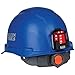 Klein Tools 56063 Rechargeable Safety Light with Magnet, Red, Mounts to Klein Hard Hats and Safety Helmets