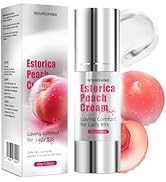 SKSOYT Estorica Peach Comfort Cream for Women – Lightweight Hydrating Formula with Natural Peach ...