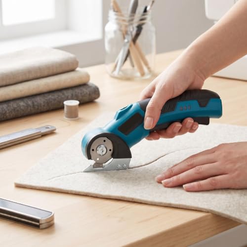 Tijeras eléctricas inalámbricas de 4 V, cortador recargable de 2000 mAh 3