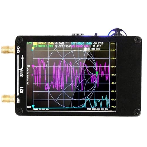 Analizador de antena vectorial para solucionar fallos en MF HF VHF UHF 5