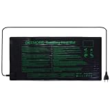 DERNORD Pflanzmatte Heizmatte 30W 25.5 X 53 cm Pflanzen Wasserdicht Heating Pad for Gemüse Blumen Seedling Gewächshäuser