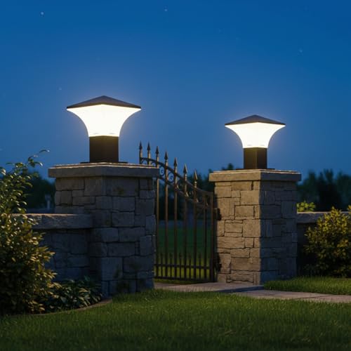 Lyse Decor Modern Wall Lamps for Outdoor Waterproof, Home Entrance gate lamp, Main gate Pillar Light Lamps, Outdoor Wall Lights Waterproof, Boundary Wall Lights (Pack of 1)