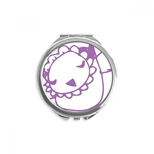 Espejo portátil redondo de aves, el detalle perfecto y práctico para regalar a amantes del maquillaje