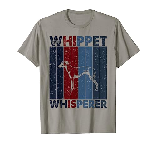Dog Dad Mom Whisperer - Whippet vintage Camiseta
