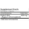 Pygeum Bark 450mg ~ 100 Capsules - No Additives ~ Naturetition Supplements