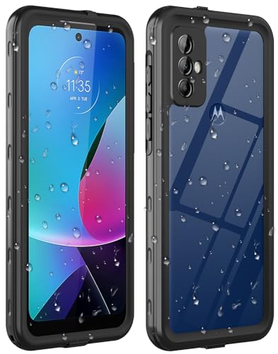 LOVE BEIDI Design for Moto G Play Case - Waterproof & Full Body Shockproof, Dust Proof Phone Case Cover with Screen Protector (G Play, Black)