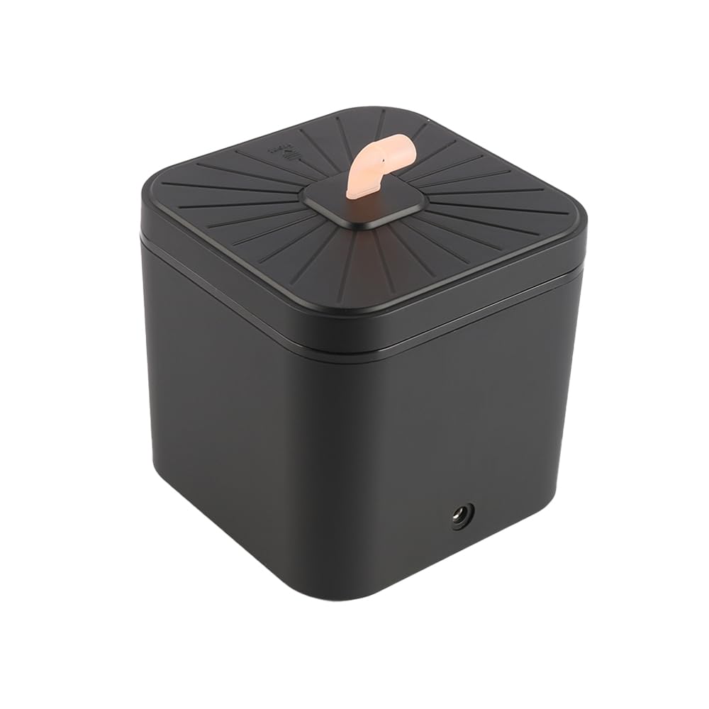 Sarini Ultraschallreiniger, 45 kHz, Ultraschallreiniger, Zahnspangenreiniger für Zahnspangen, Aligner, Mundschutz, Schmuck etc. (schwarz)