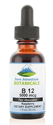 B12 Vitamin 5000 Mcg – Kosher B12 Drops In 1Oz Bottle With Natural Berry Flavor #TOP28