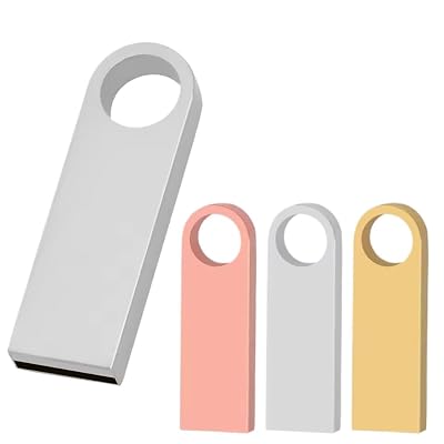 CarryBright Custom Logo USB Flash Drives Bulk, with Custom Logo and Text, Custom Packaging for Corporate Events, Trade Shows, Business Gifts and Wedding Gifts(128MB,100PCS)