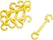 Brady 92010, C-Hooks, Yellow (6 per Package)