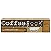 CoffeeSock â€™The Originalâ€™ Reusable 100% Organic Cotton NutMilk Filter - 64 Ounce DIY NutMilk Filter (1 Filter) | Coffee Sock Cloth NutMilk Filter | Zero-Waste & Eco-Friendly
