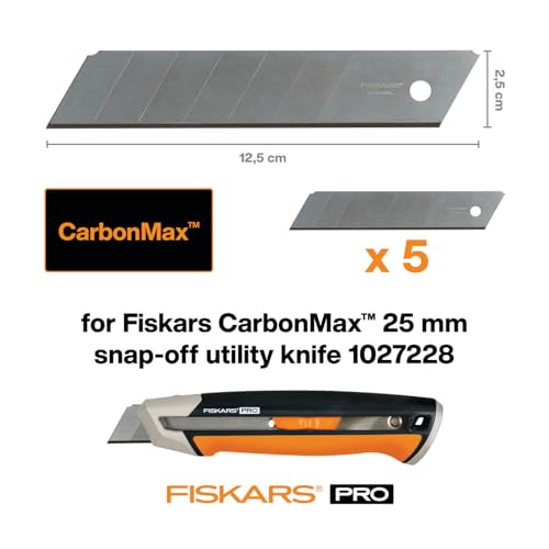 Lames Cutter Cassables De Rechange 25mm Pack De 5 Fiskars - vue 5