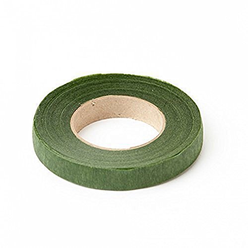 Vonraech Ruban adhésif vert mousse 27,4 m x 13 mm pour fleuriste