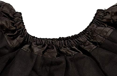 Dancina Tutu Girls' 3 Layer Soft Classic Cosplay School Play Outfit Accessory 2-7 Years Black #TOP2