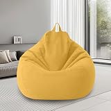 Fácil de mantener: bean bag es muy fácil de limpiar. Basta con meterlo en la lavadora, lavarlo suavemente con un detergente neutro y dejarlo secar al aire. Este sencillo cuidado garantiza que mantenga una excelente calidad y un buen aspecto con el paso del tiempo.
