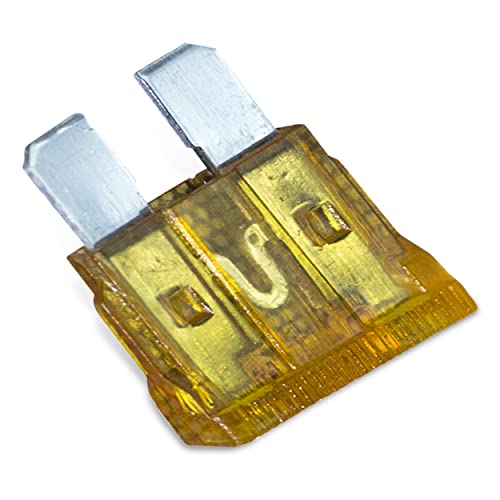 Image of KafTon Standard Blade Fuses (40Amp, Voltage: 32V DC max, Pack of 10), Zinc Alloy, Standard Blade Fuse Type, Used in Cars, Motorbikes, Vans, Tractors, Trucks, Quads & Boats