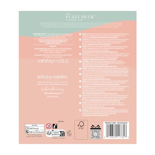 Baylis & Harding The Fuzzy Duck Cotswold Spa Luxury Bath Infusions Gift Set - Vegan Friendly (Pack of 1) - Image 7