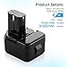 Powerextra 2 Pack 12 Volt 3.0Ah Replacement Battery for Hitachi EB1214S EB1212S EB1214L Eb1220bl Eb1220hl Eb1220hs Eb1220rs Eb1222hl Eb1226hl Eb1230hl