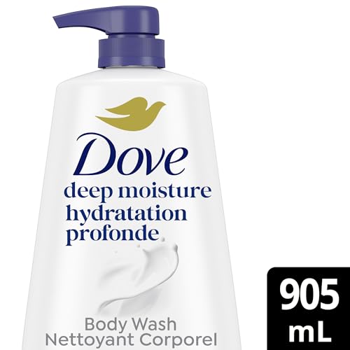 Image of Dove Body Wash with Pump with Skin Natural Nourishers Instantly Soft Skin and Lasting Nourishment Deep Moisture Cleanser Effectively Washes Away Bacteria While Nourishing Your Skin 30.6 oz (Pack of 3)