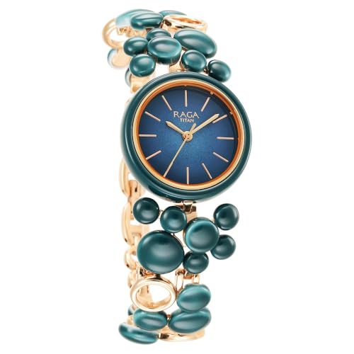 Image of Titan Analog White Dial Women's Watch-95148KD02