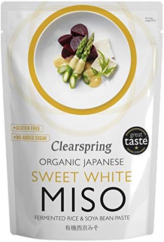 Clearspring Organic Japanese Sweet White Miso Paste - Pasteurised - 250g