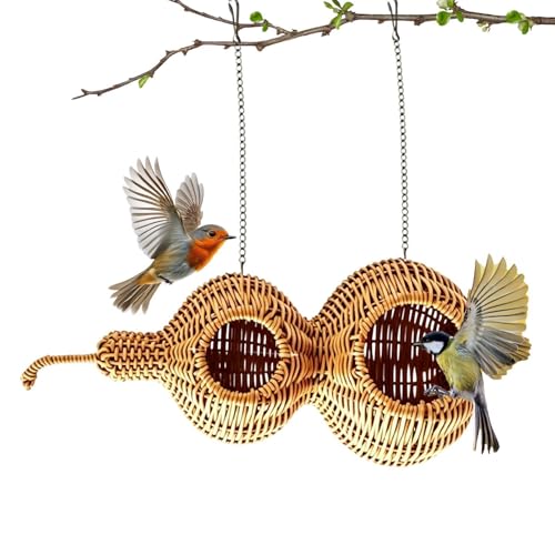 Nid pour cage à oiseaux calopsitte et canaris avec accessoires de jeu