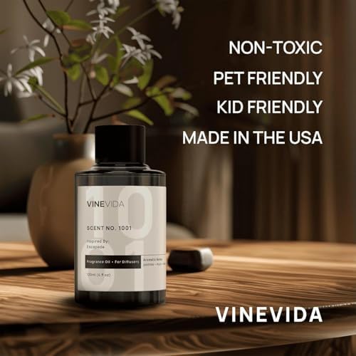 VINEVIDA [16 Oz] Inspired by: Lime Basil Mandarin; Diffuser Oil Refill | Premium Scent Diffuser Oil for Home | Non-Toxic Fragrance - Thumbnail 3