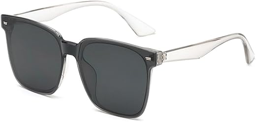 Karsaer Square Sunglasses One Piece Glasses Women Men Fashion Oversize Sunglasses For Driving E1064