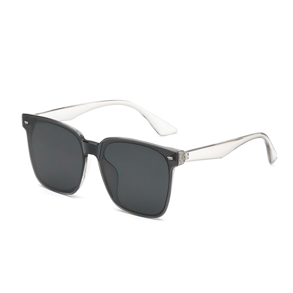 Karsaer Square Sunglasses One Piece Glasses Women Men Fashion Oversize Sunglasses For Driving E1064 - Review, Price and Buying Guide