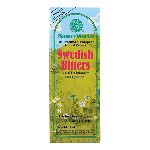 Natureworks Swedish Bitters Liquid Extract 3.38 Ounce - 3 per case.