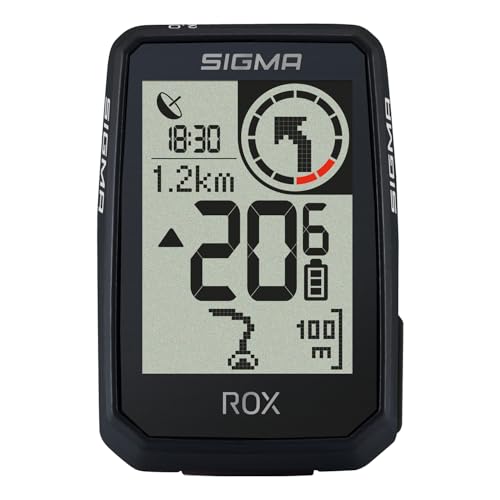 Sigma Rox 2.0 Endurance Black | Durata Della Batteria 26H | Computer Da Bicicletta Wireless | Gps E Navigazione Inclusi Overclamp Butler | Navigazione Gps All'aperto | Compatibile Con E-Bike - 2