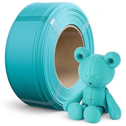 Polymaker Panchroma PLA Filament Refill 1.75mm 1kg, Polymaker Teal | High Speed Spoolless 3D Printing Filament 2.2lb, Compatible with Bambu Labs & FDM 3D printers, Clog-Free for Reusable Spool