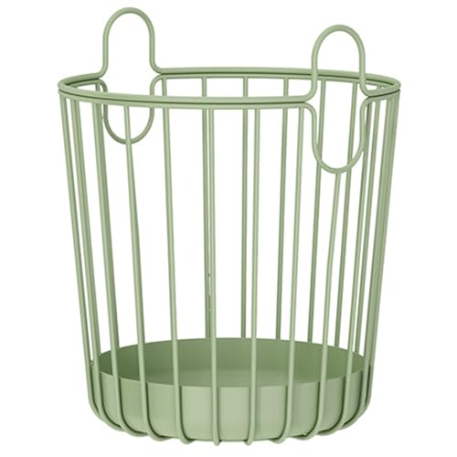 Panier à linge portable en métal : fini le linge encombrant