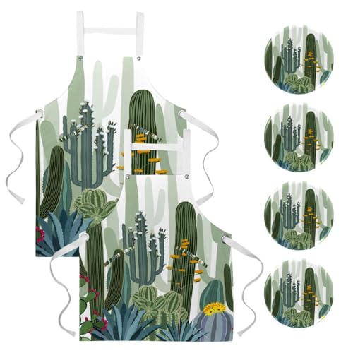 Tablier de cuisine pour pâtisserie et nettoyage de la maison motif forêt
