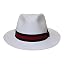 Cream With Blue and Red Band