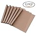 Selizo 6 Pack Teflon Heat Press Transfer Sheet for Shirts Iron Pressing Sublimation Machine and Non Stick Craft Mat (16" x 24")