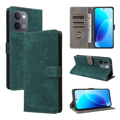 �Ή��@�� for Vivo Y500i / Y31d / Y51 Pro/iQOO Z11x / T5x �t���b�v���X�^���h �}�O�l�b�g�J�� �E�H���b�g�^�P�[�X Green
