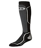 Icebreaker Merino Men's Ski+id OTC Socks (Black/Oil/Silver, Medium)