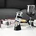 D&Slifei Red Wine Aerator Pourer and Decanter with Unique Aeration Device – Quickly Enhances Wine Flavors for a Smoother Finish, Ideal Gift for Wine Lovers & Sommeliers (Black)