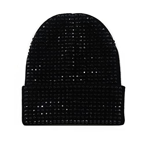 Gorro Beanie de Invierno con Pedrería para Mujer miniatura 1