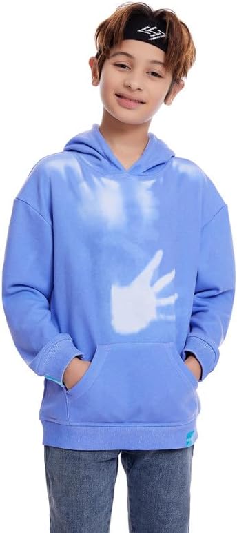 Unisex Children Heat Reactive Color Changing Sweatshirt Fashion Casual Hoodie for Boys and Girls