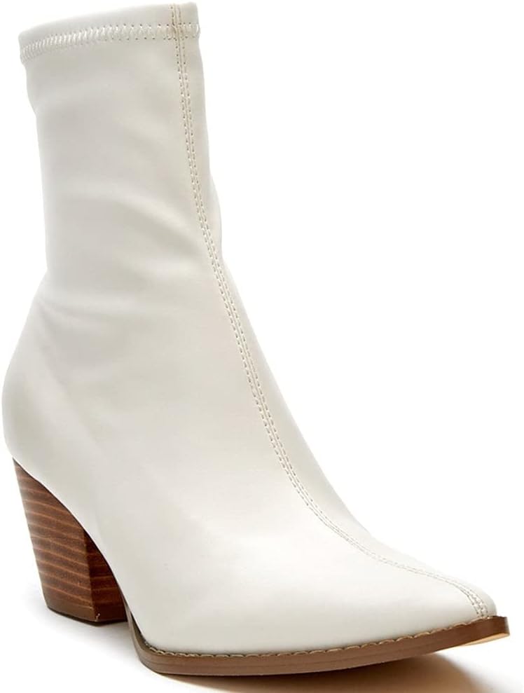 Matisse Coconuts Women's Kyra Ankle Boot Pointed Toe Off White 8 1/2 M US - Image 3