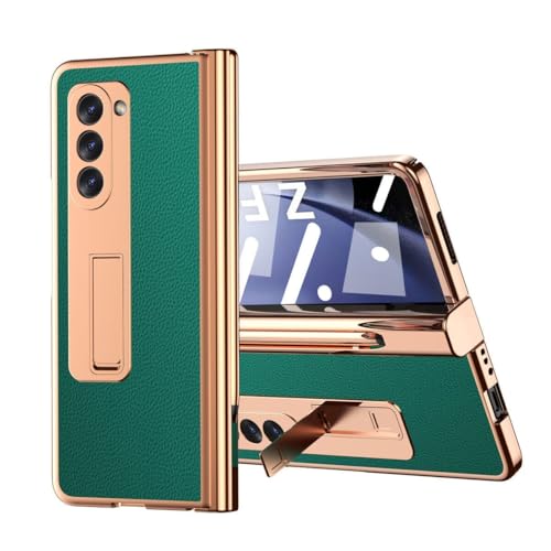 Étui Samsung Galaxy Z Fold 6 avec protection écran et porte-stylet vert
