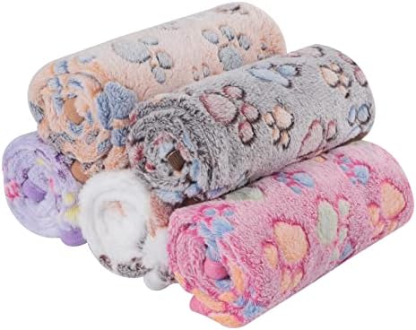 PET SPPTIES Pet Blanket for Small Cats & Dogs Sleep Mat Warm Bed Mat Soft, Warm,comfortable 3pcs/pack PS016Pink+Beige+Coffee,104cmx76cm